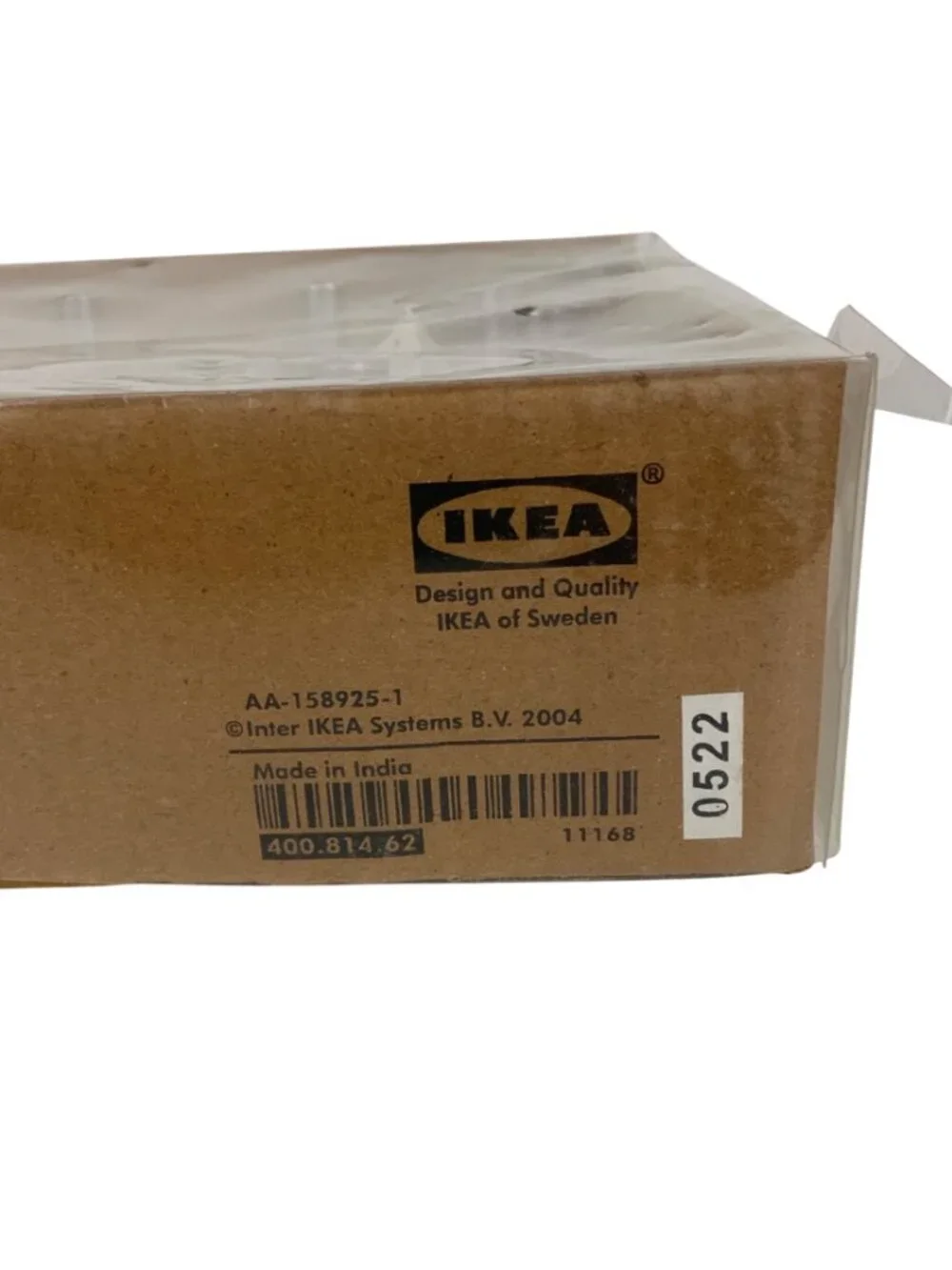 Ikea Fler Chandelier Candle Holder With Glass Drops Silver Finish In Box